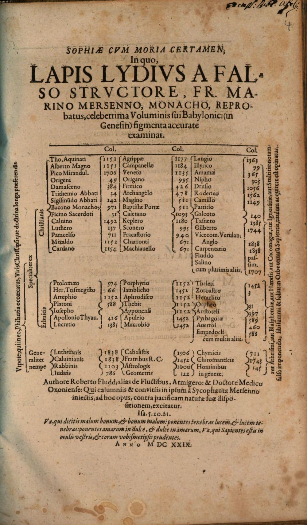 Sophiae cum Moria Certamen