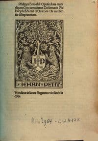 Declamatio philosophi, medici, oratoris