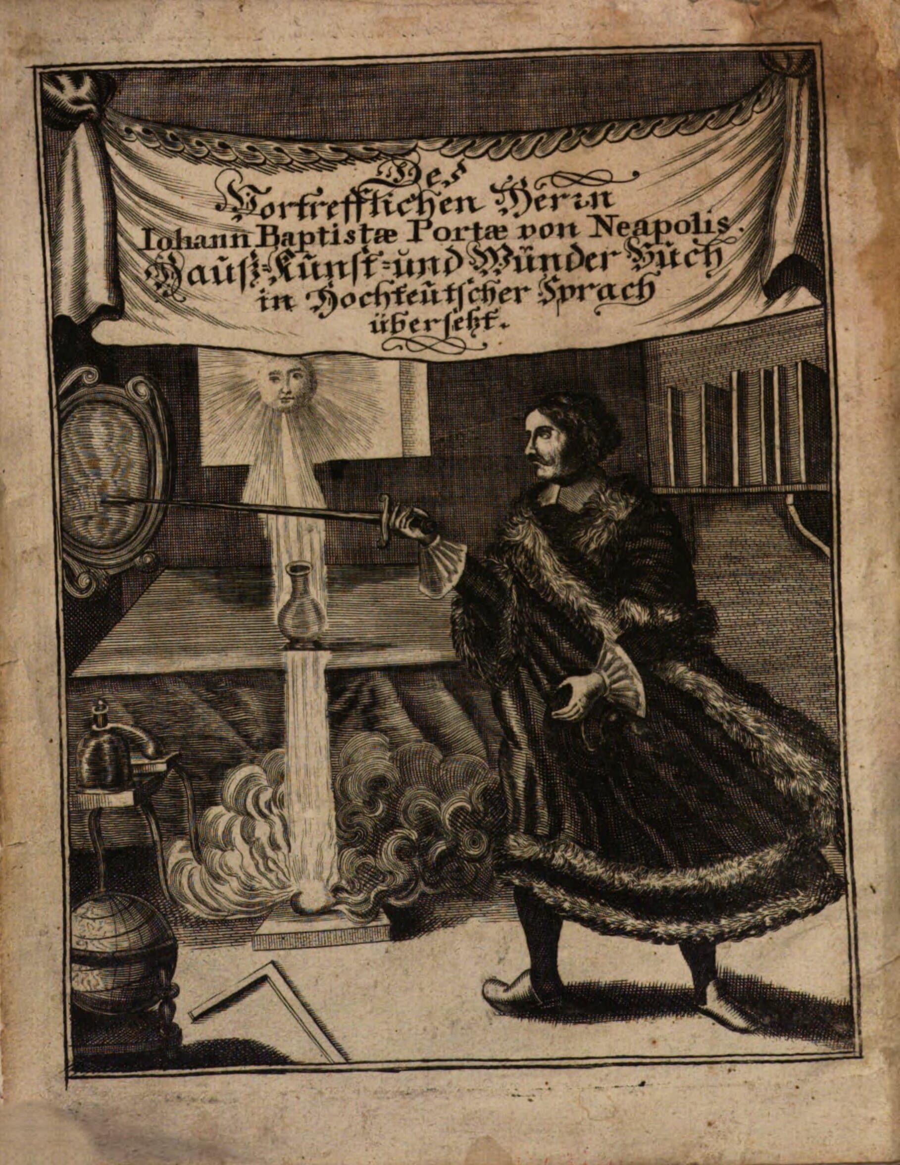 Magia Naturalis, oder Hauß-, Kunst- und Wunder-Buch