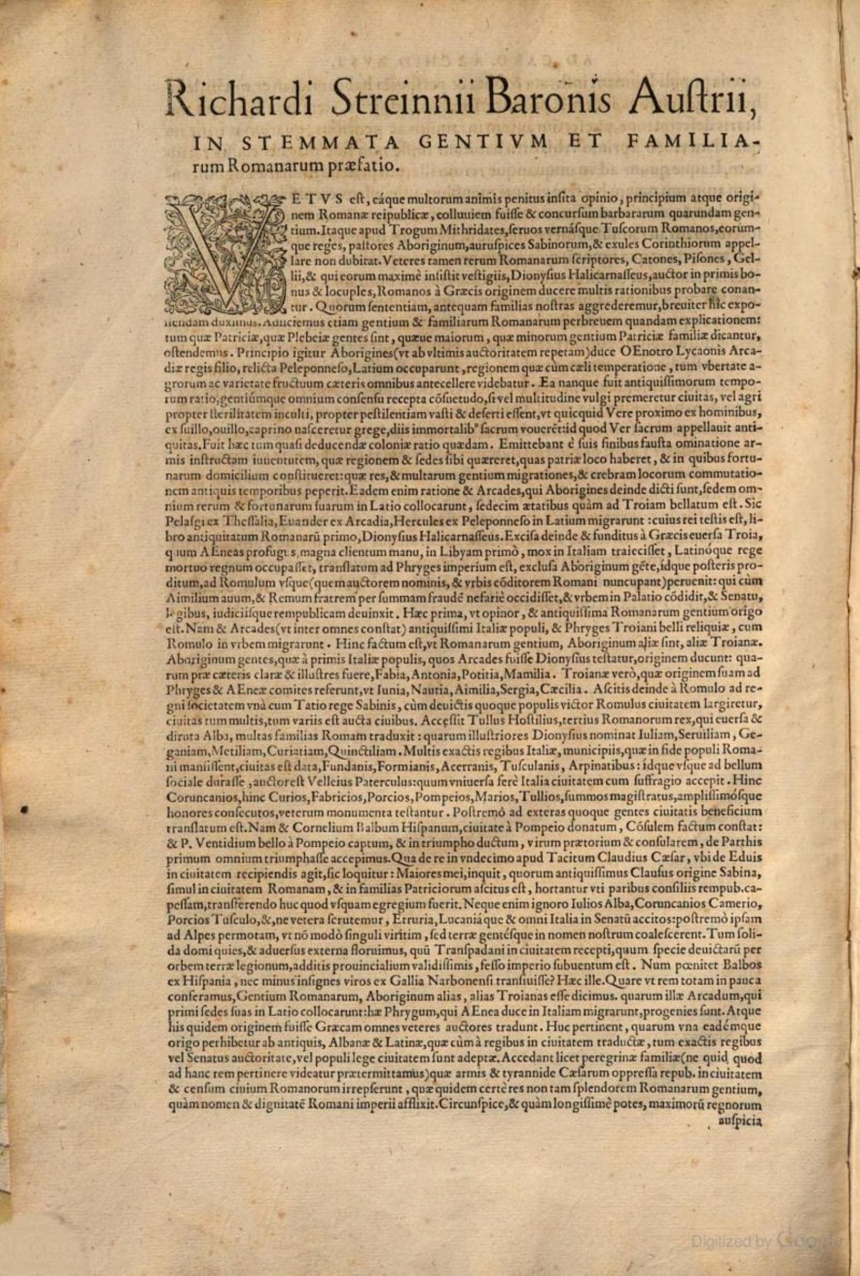 Gentium et familiarum Romanarum stemmata