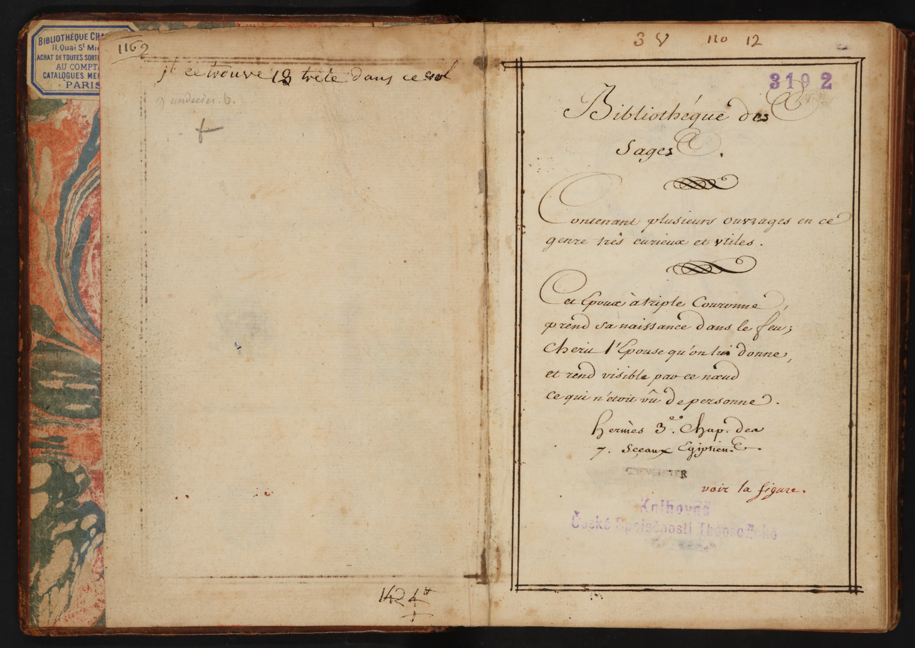 Bibliothèque des Sages — Basil Valentine, Khunrath, Hollandus et al. (PH243)