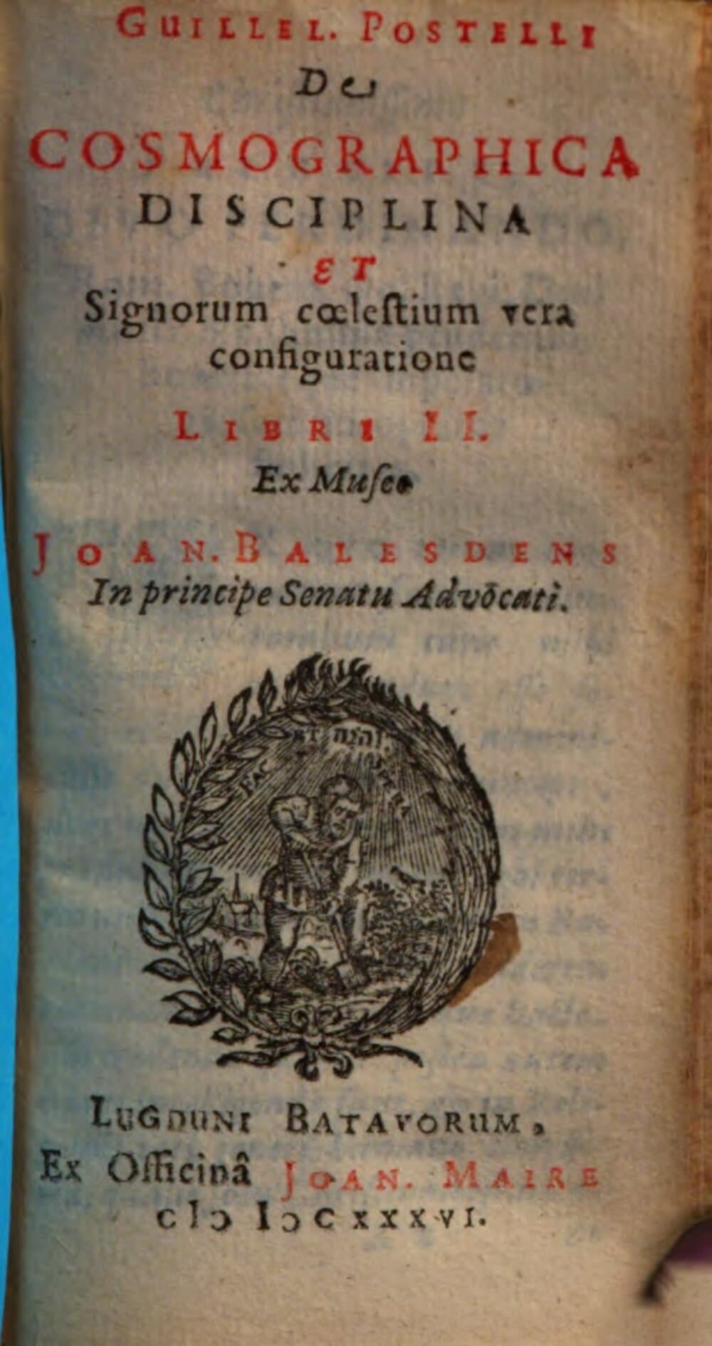 Cosmographicae disciplinae compendium : Libri duo