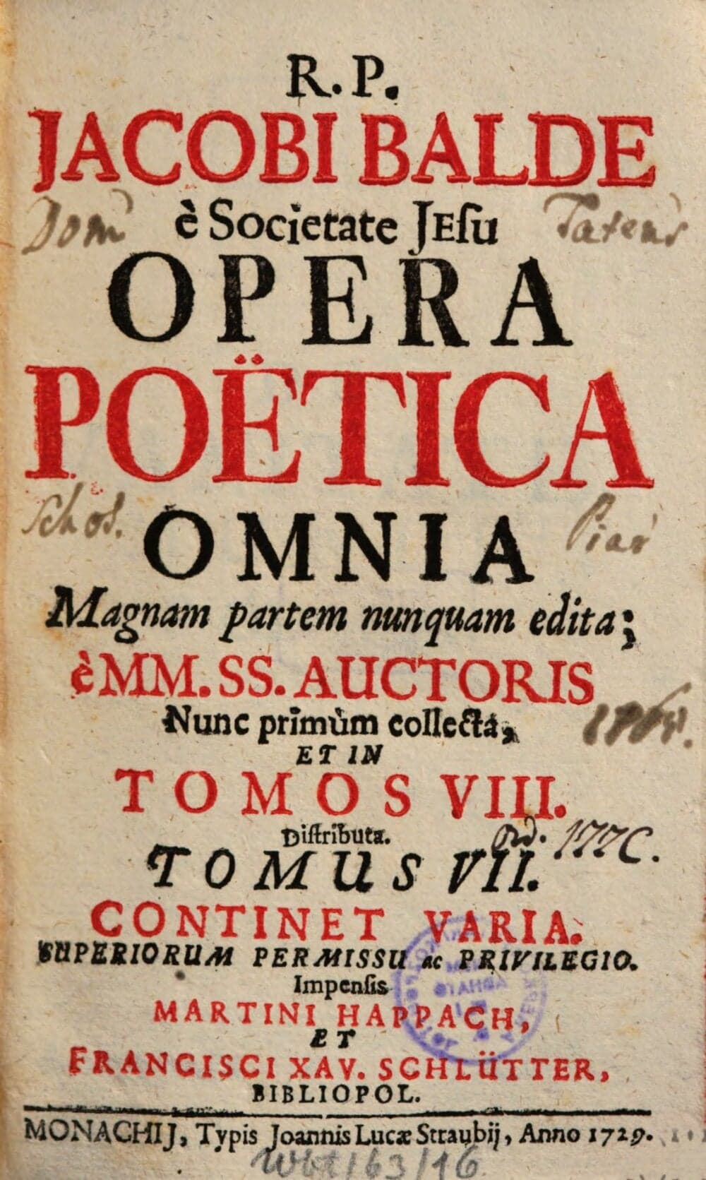 Opera Poetica omnia. 7