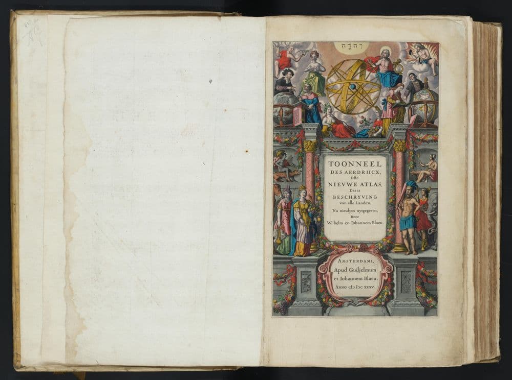 Toonneel des aerdrycks, ... /, nieulycx uytgegeven door Wilhelm; en Iohannem Blaeu.
