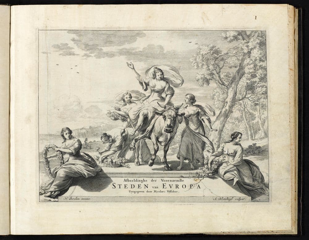 Afbeeldinghe der voornaemste steden van Europa.