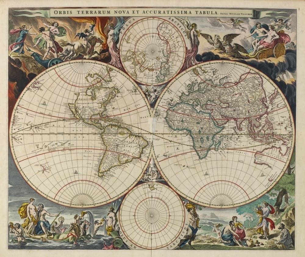 Atlas contractus orbis terrarum praecipuas ac novissimas complectens tabulas.