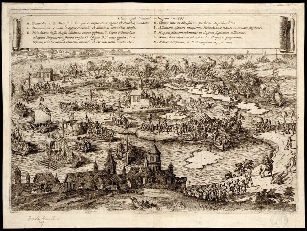 Obsessi apud Bommeliam Hispani an. 1585.