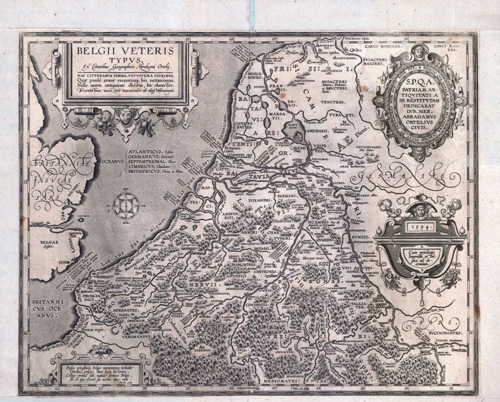 Belgii veteris typvs, ex conatibus geographicis Abrahami Ortelij