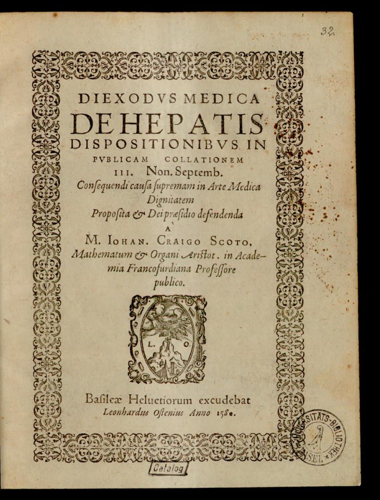Diexodus medica de hepatis