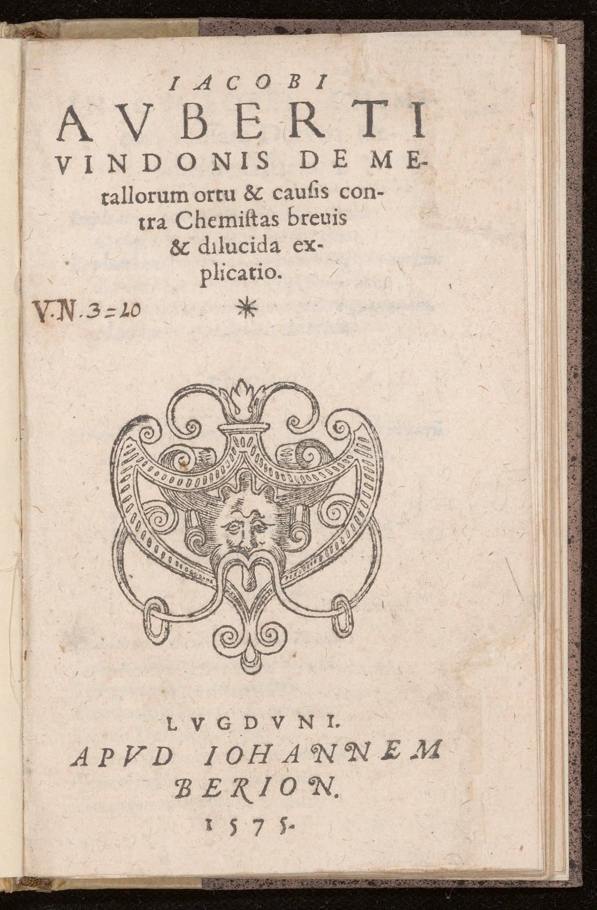 De metallorum ortu & causis