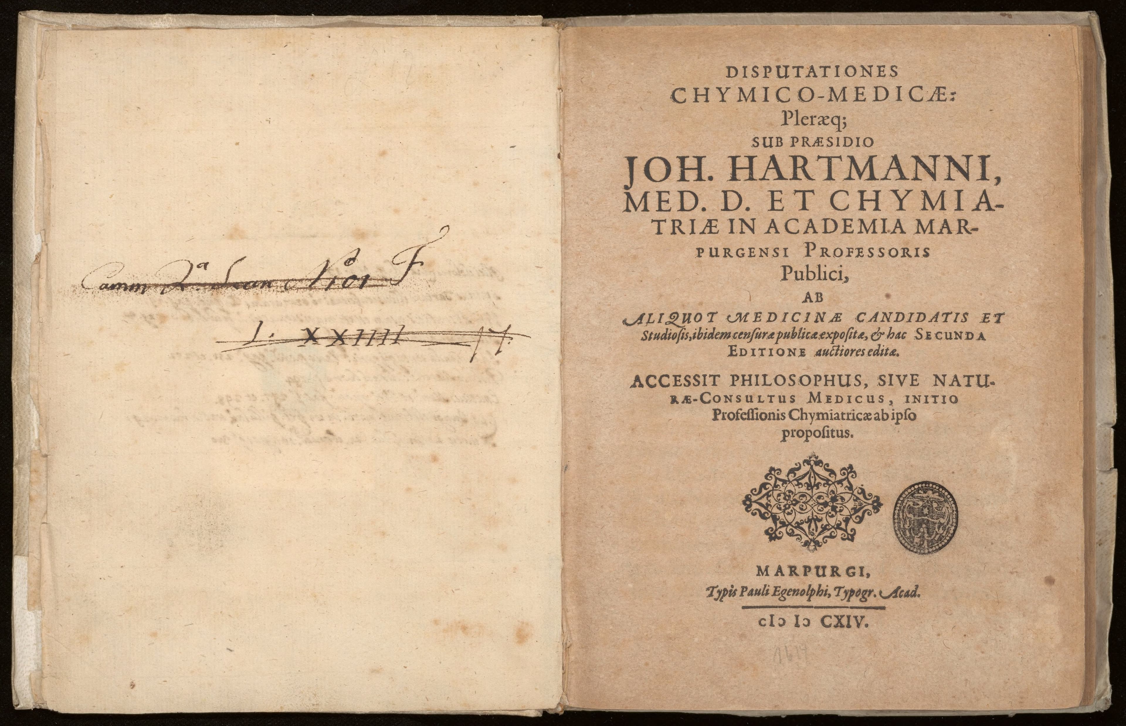 Disputationes chymico-medicae