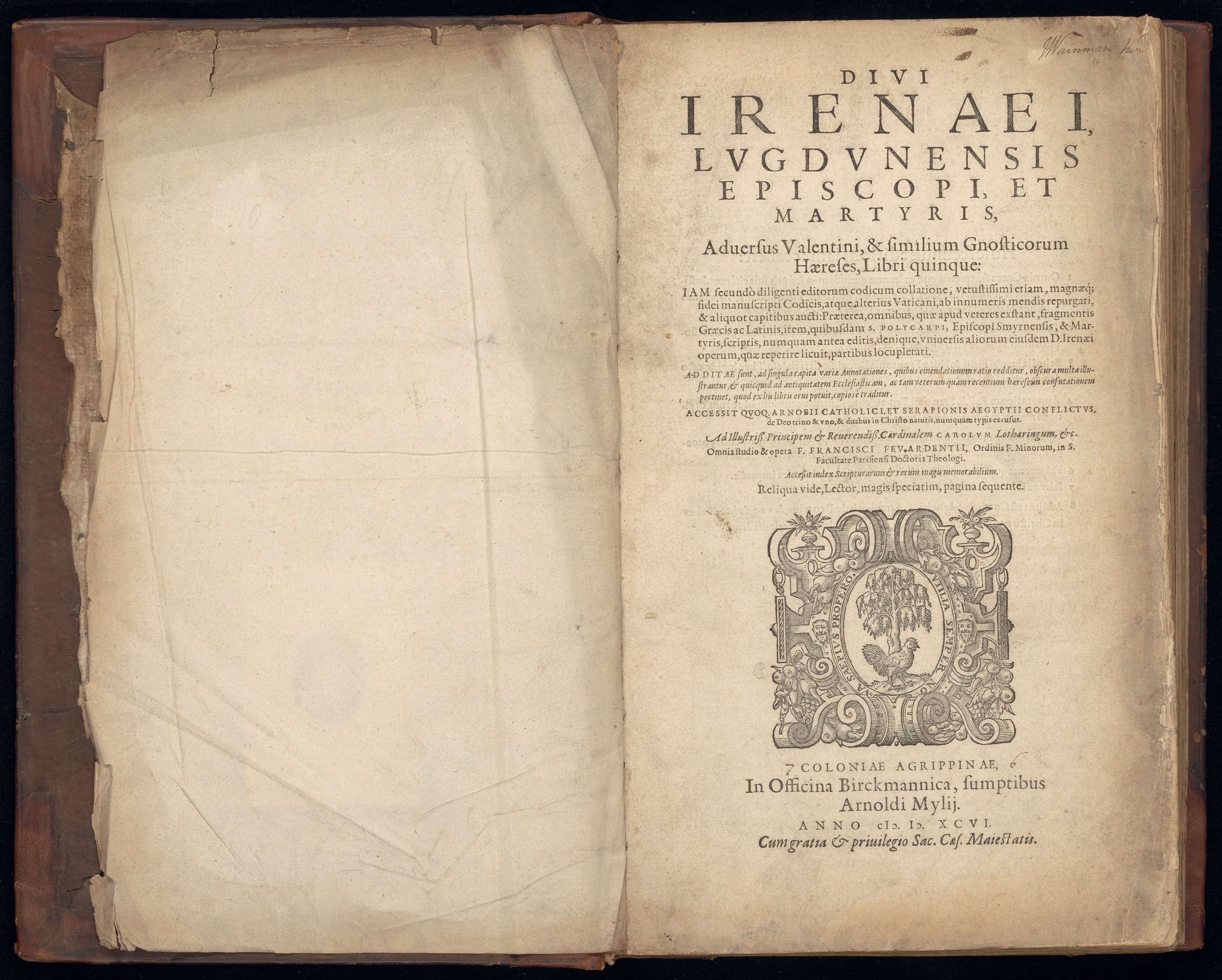 Adversus Valentini, & similium gnosticorum haereses, libri quinque