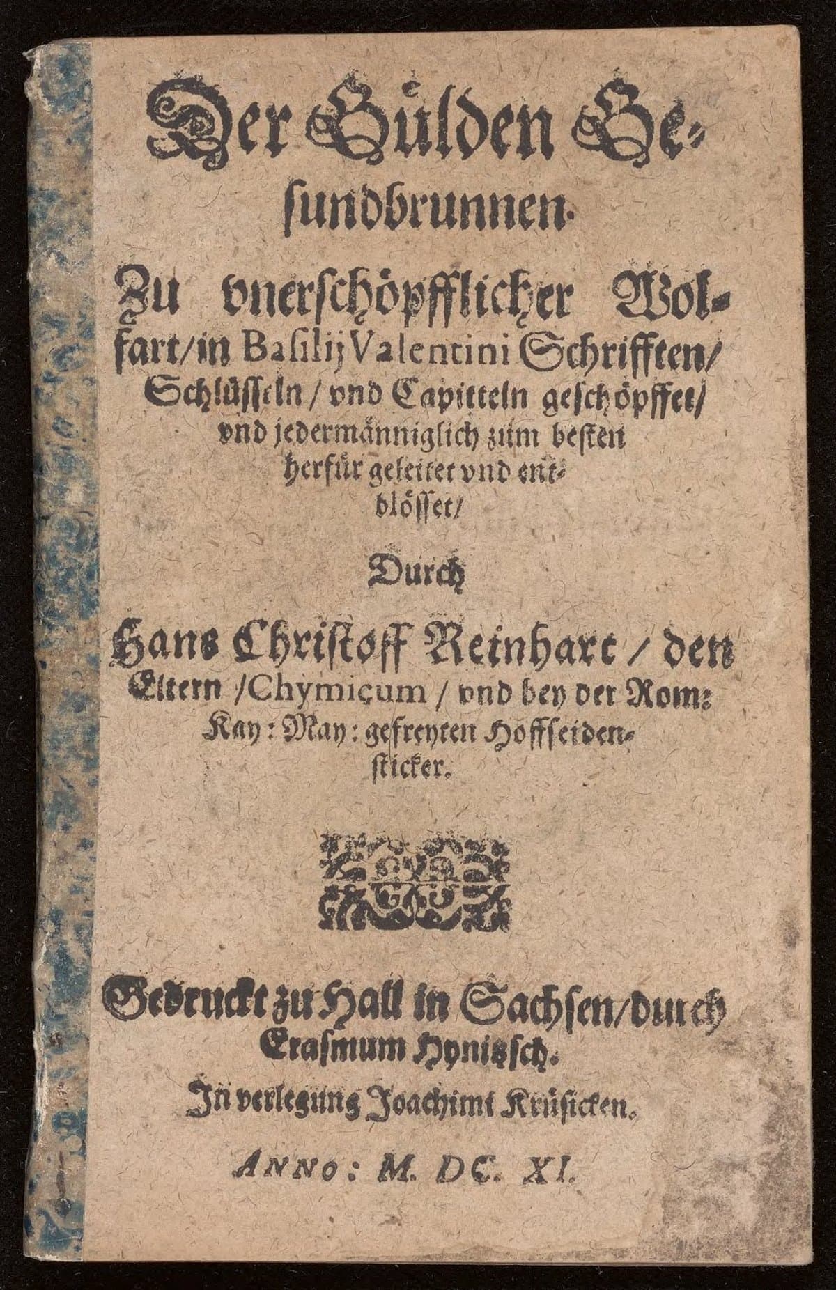 Der gülden Gesundbrunnen