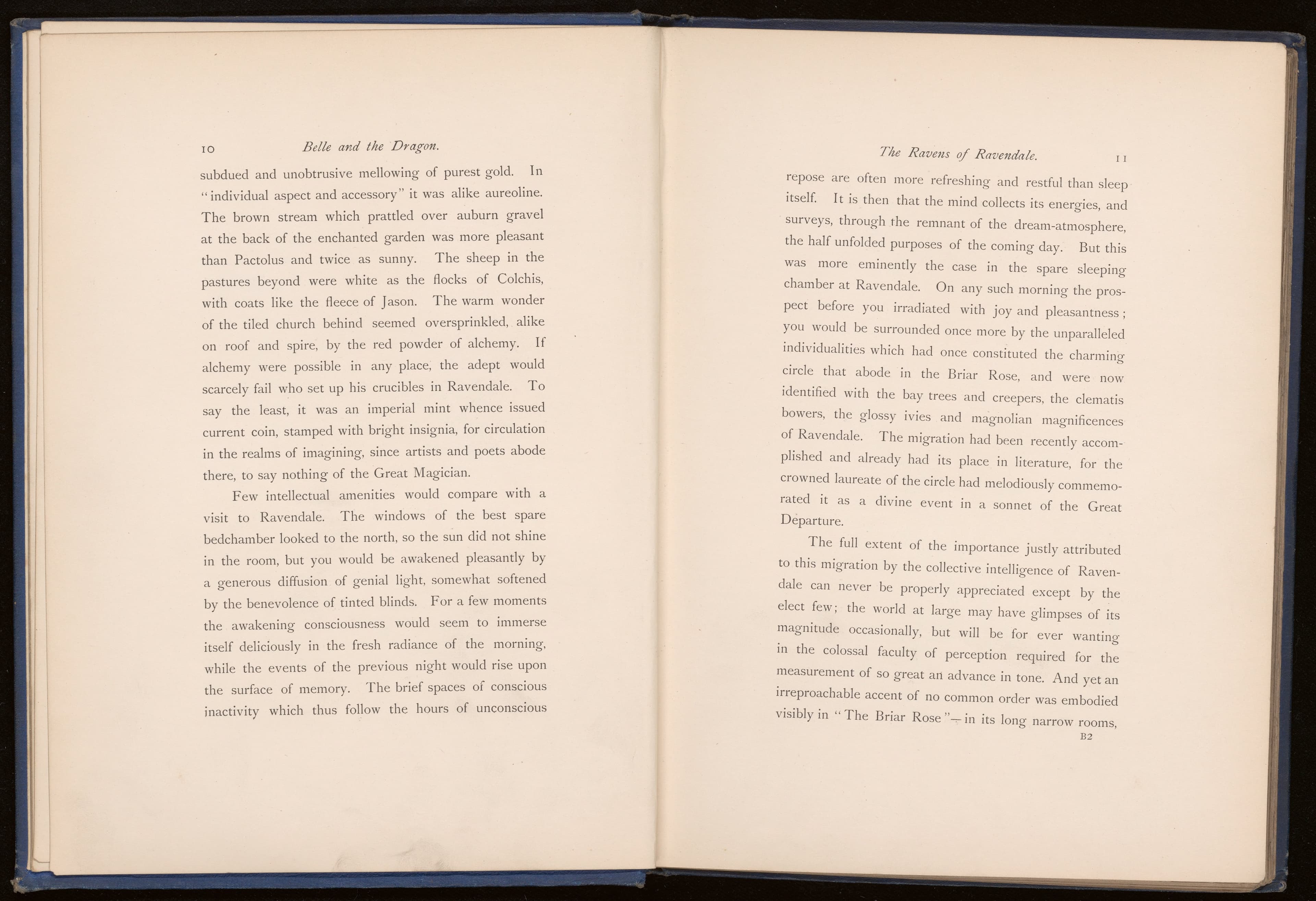 Belle and the dragon. An elfin comedy