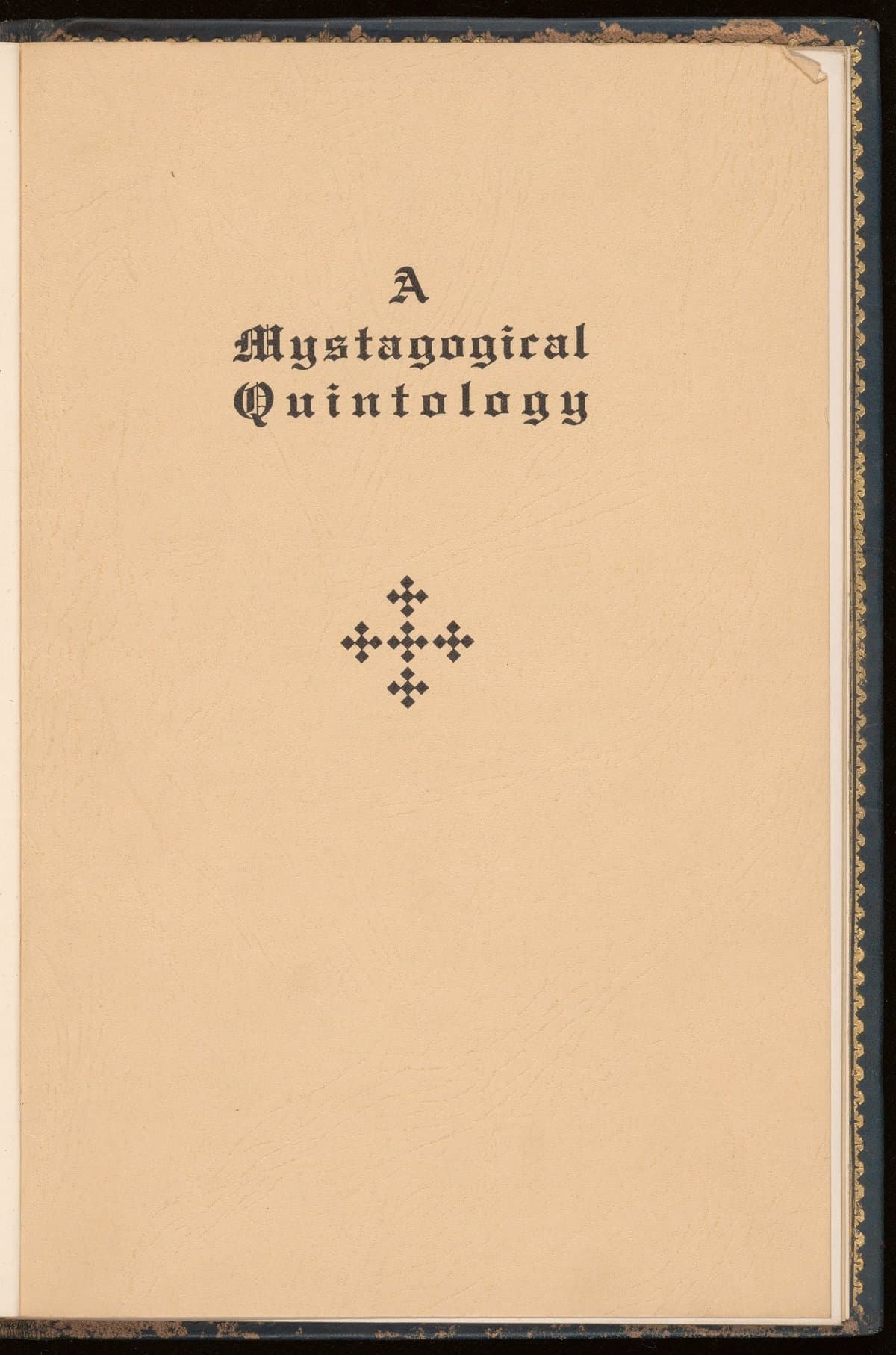 A mystagogical quintology