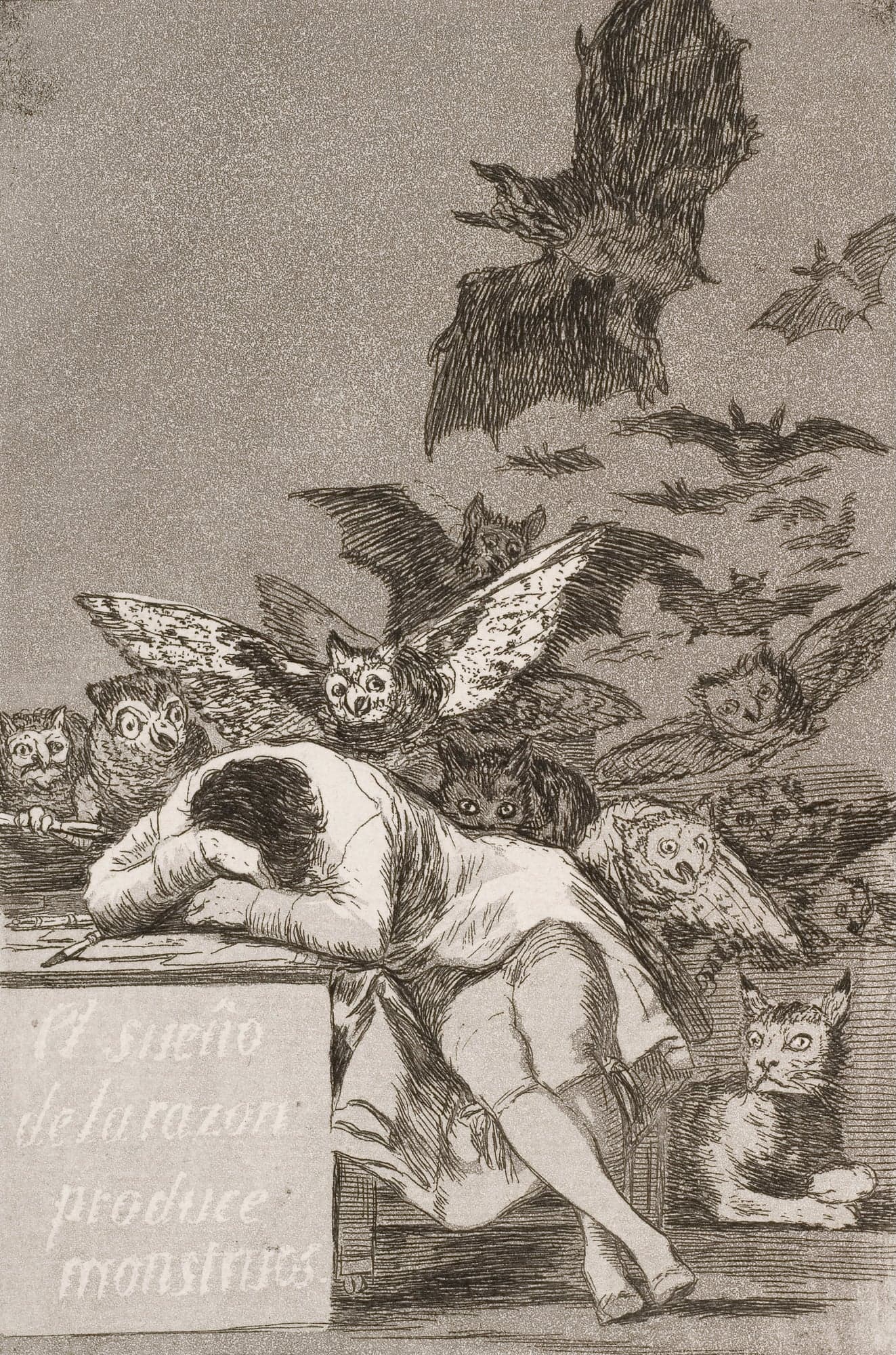 The Sleep of Reason Produces Monsters (Capricho 43)