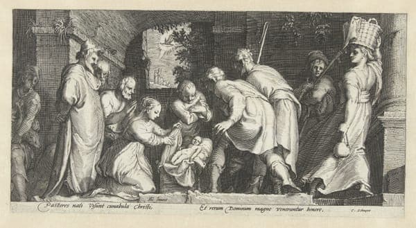 Aanbidding door de herders