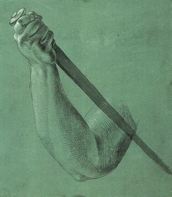 Albrecht Dürer Arm mit Dolch 1508