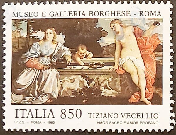 Amor sacro e amor profano - Tiziano Vecellio