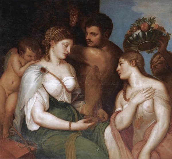 An Allegory With Venus, Bacchus And Ceres