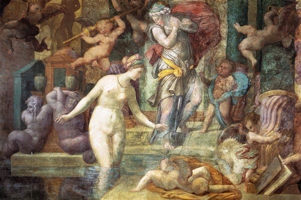 Galleria di Francesco I, Bagno di Pallade