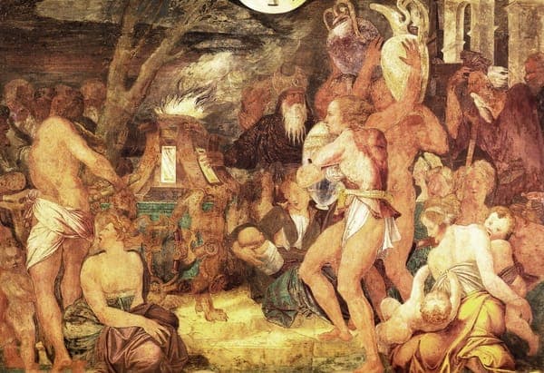 Galleria di Francesco I, Sacrificio