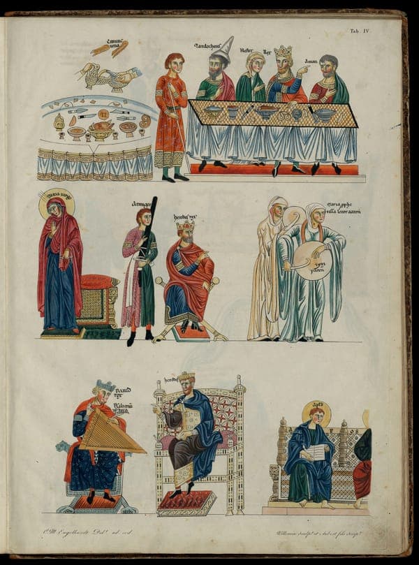 Hortus Deliciarum facsimile Tab.04