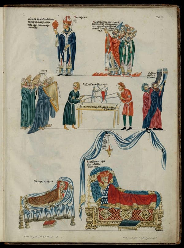 Hortus Deliciarum facsimile Tab.05