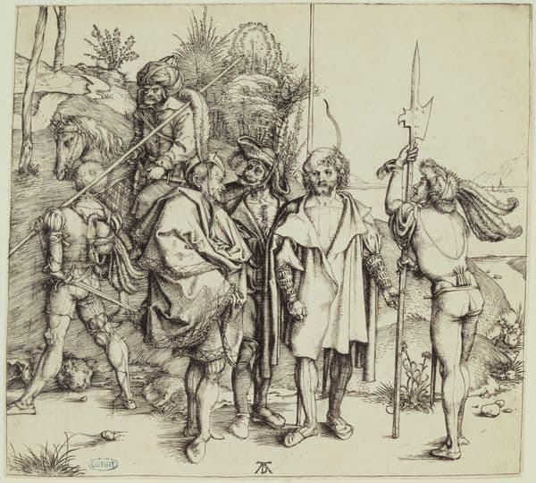 L'Assemblée des gens de guerre (Bartsch 88), GDUT4023