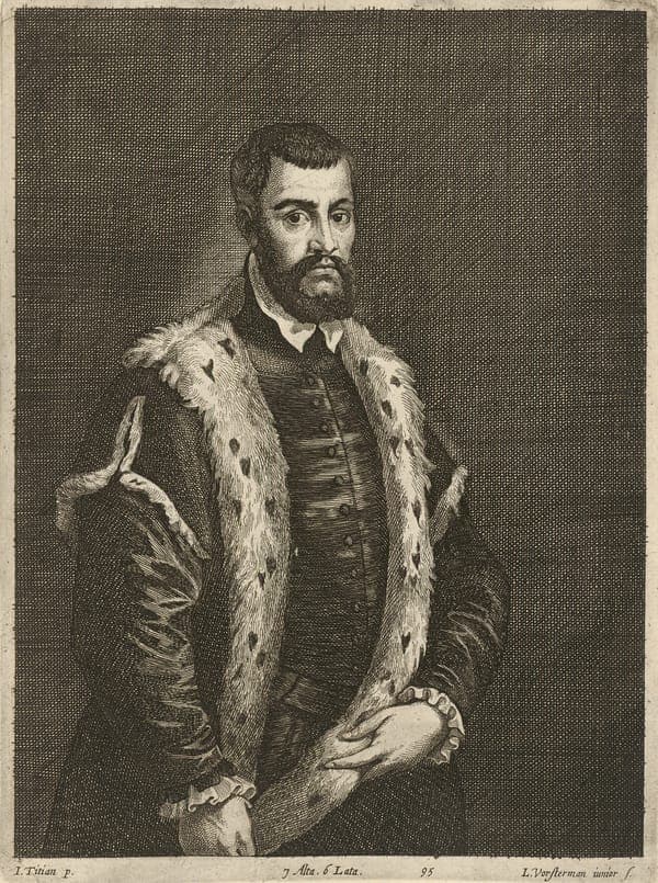 Man with Ermine Coat