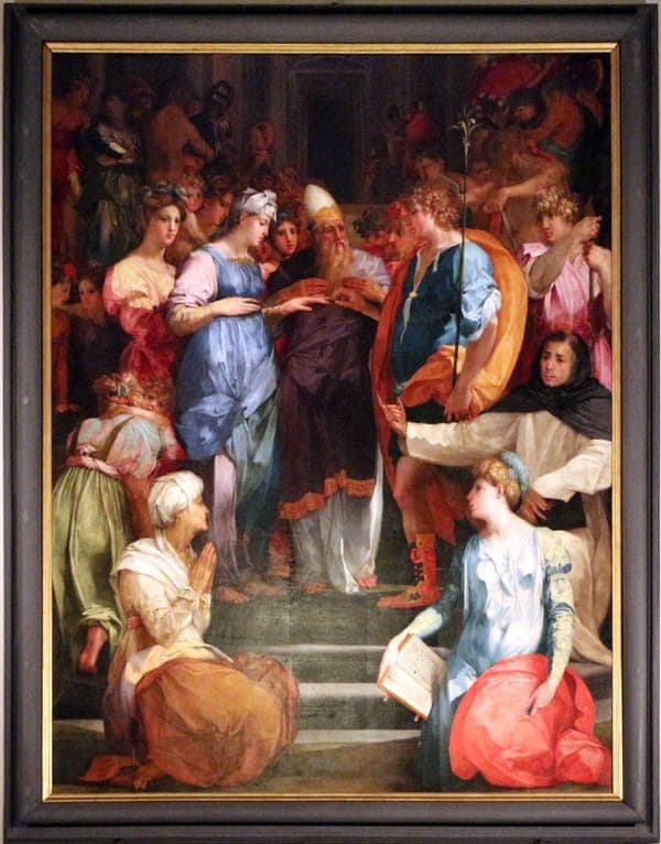 'Marriage of the Virgin and Saints'