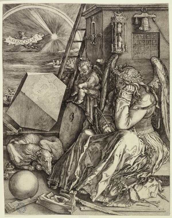 Melencolia I (copie) (Bartsch 74), GDUT4009