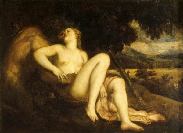 Nymph and Faun
