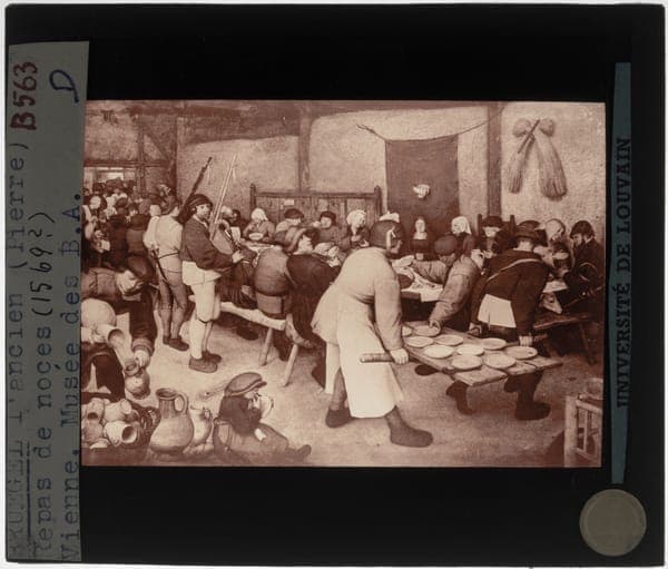 Pieter Brueghel de Oude. Boerenbruiloft, GD017106