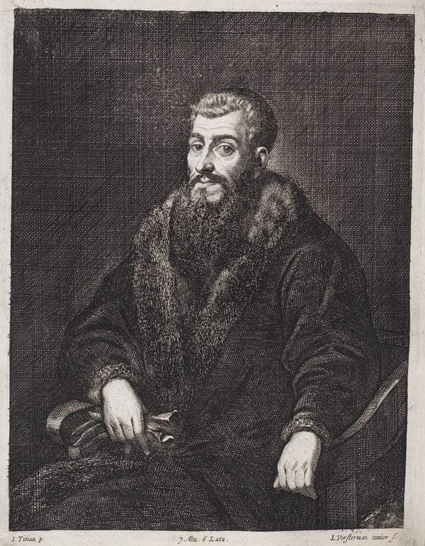 Portrait of a sitting man