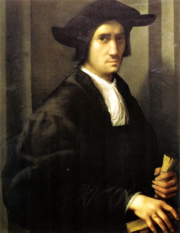 Portrait of a Young Man in Black