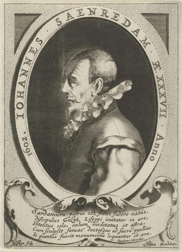 Portret van Jan Saenredam