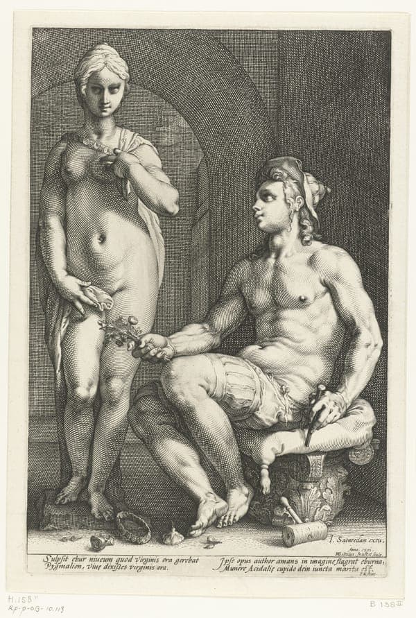 Pygmalion en Galatea, RP-P-OB-10.113