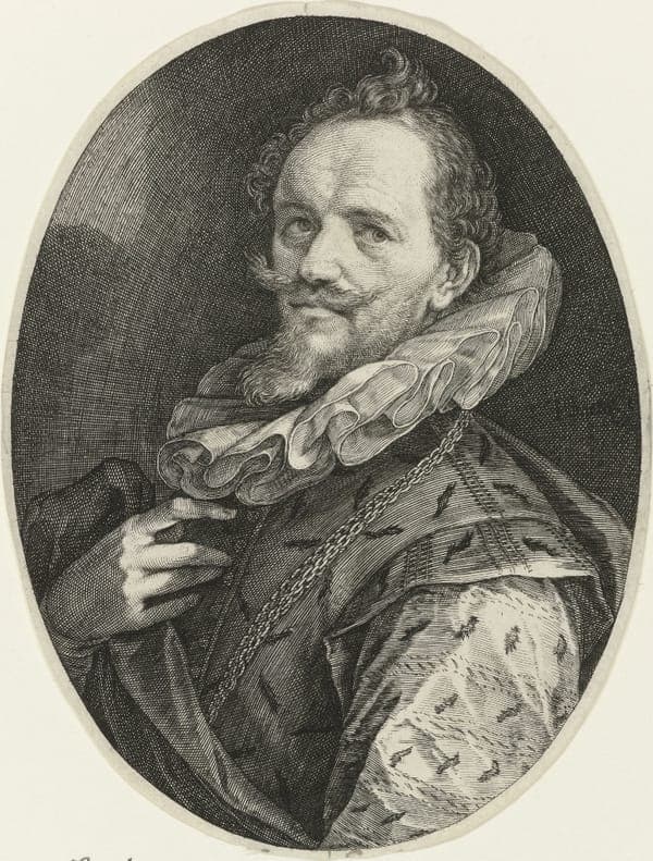 Portret van Hans von Aachen