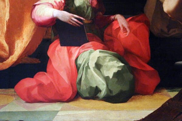 Rosso fiorentino, pala dei, da s. spirito, 1522, 08