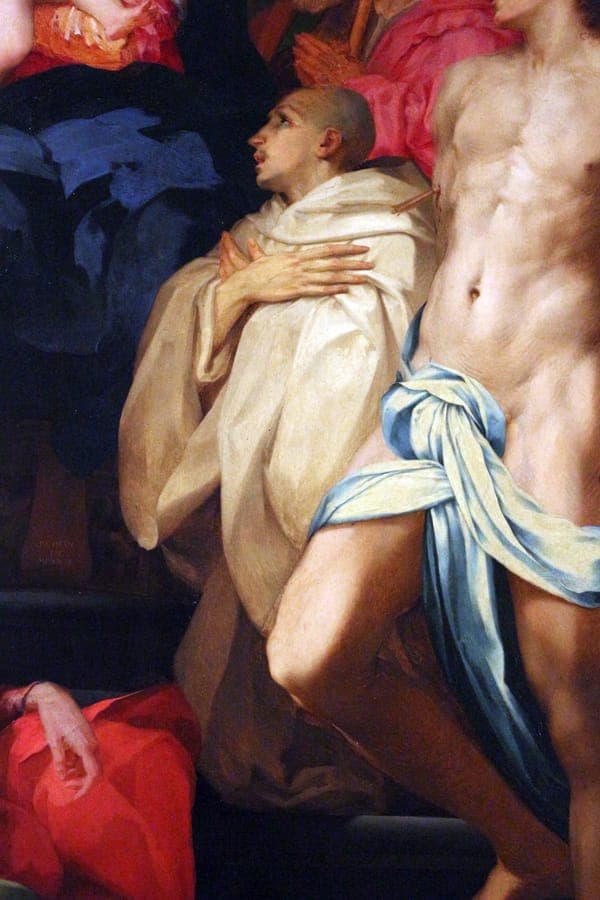 Rosso fiorentino, pala dei, da s. spirito, 1522, 09