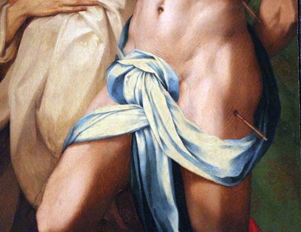 Rosso fiorentino, pala dei, da s. spirito, 1522, 13