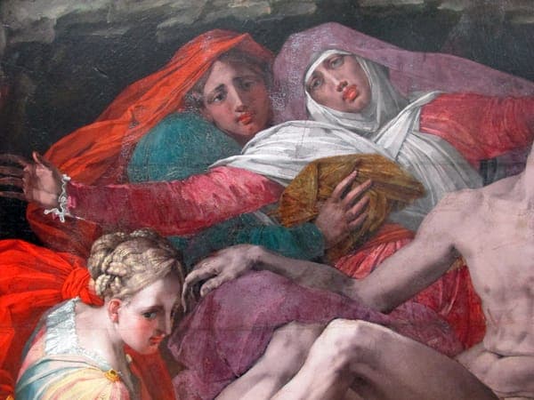 Rosso fiorentino, pietà, 1530-40 ca. 02