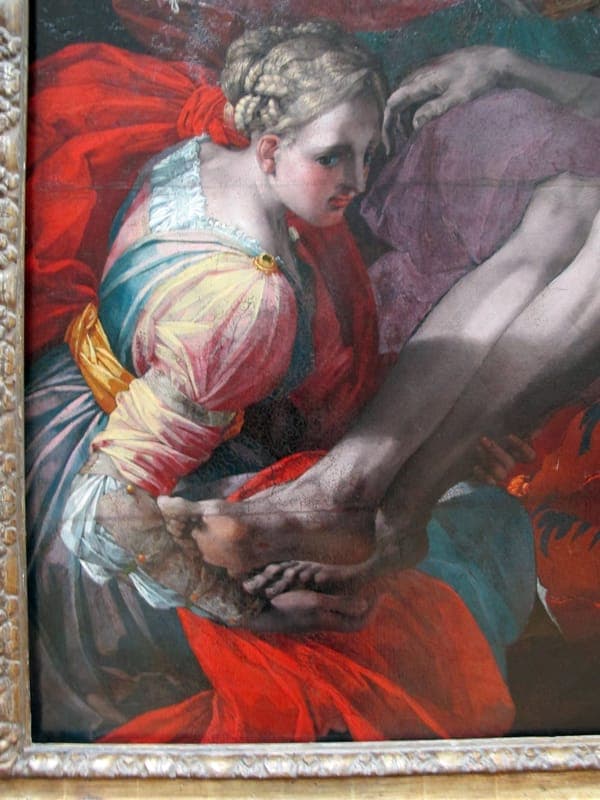 Rosso fiorentino, pietà, 1530-40 ca. 03