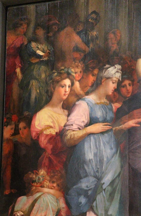Rosso, sposalizio della vergine, 1523, 02