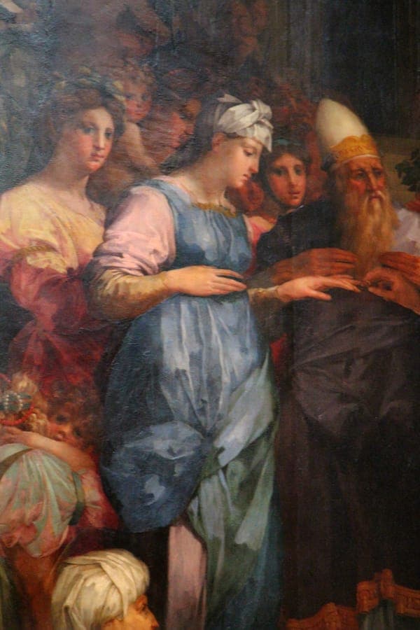 Rosso, sposalizio della vergine, 1523, 03