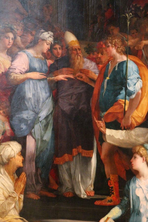 Rosso, sposalizio della vergine, 1523, 04