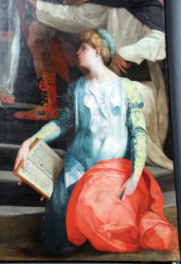 Rosso, sposalizio della vergine, 1523, 12