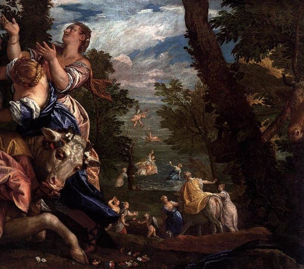 The abduction of Europa (detail)