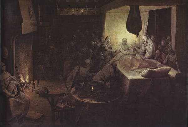 The Dormition of the Virgin by Pieter Bruegel (I)